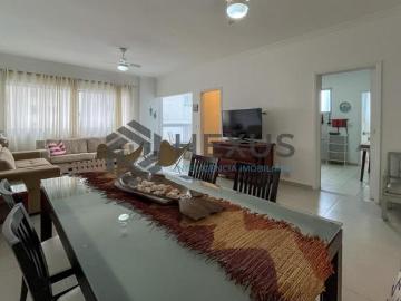 Apartamento frente mar com varanda na Praia das Pitangueiras, Guaruja