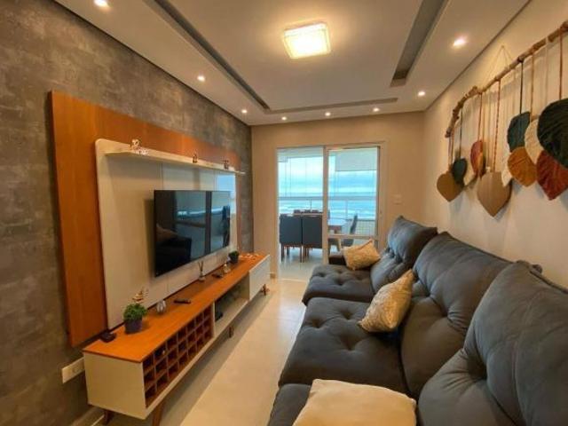 Apartamento FRENTE MAR e MOBILIADO com 2 dormitórios à venda, 87 m² por R$ 855.000 Maracanã Prai