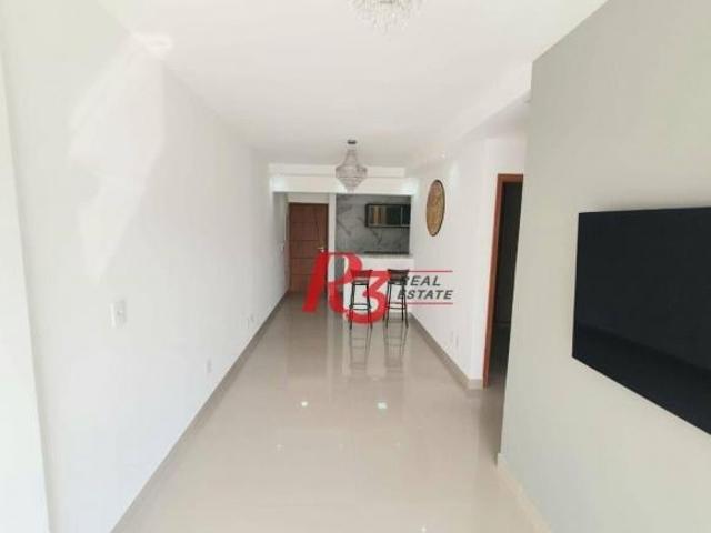 Apartamento Garden, 94 m² venda por R$ 760.000,00 ou aluguel por R$ 5.400,00/mês Embaré Santos