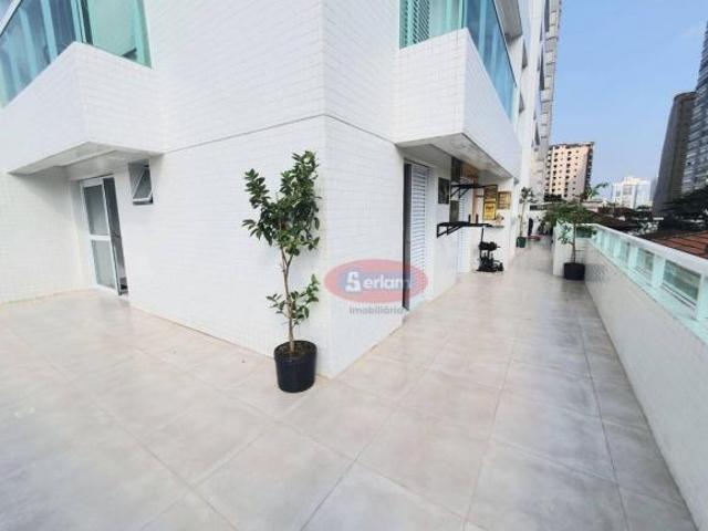 Apartamento Garden 94 m² com 2 dormitórios à venda no Embaré Santos/SP