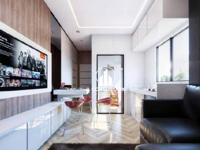 Apartamento Garden com 1 dormitório à venda, 43 m² por R$ 295.322,63 Guaíra Curitiba/PR