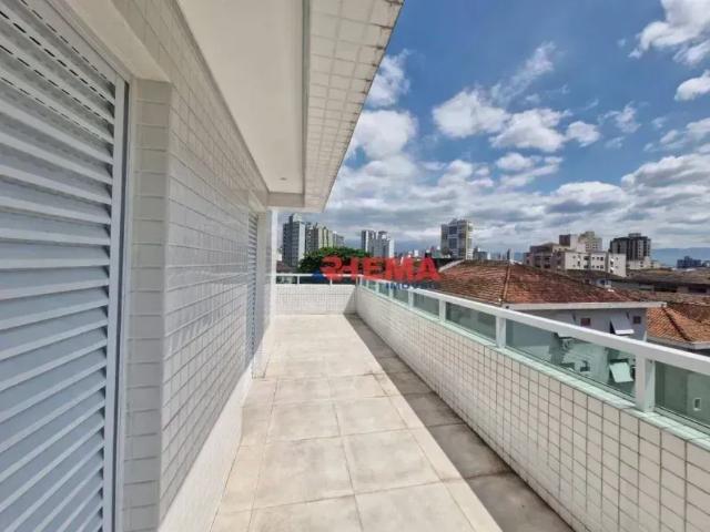 Apartamento Garden com 2 dormitórios à venda, 54 m² por R$ 742.000,00 Embaré Santos/SP