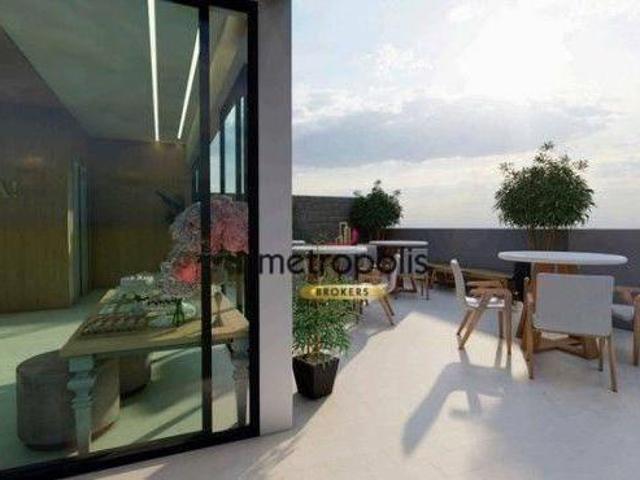 Apartamento Garden à venda, 60 m² por R$ 353.084,00 Vila Humaitá Santo André/SP