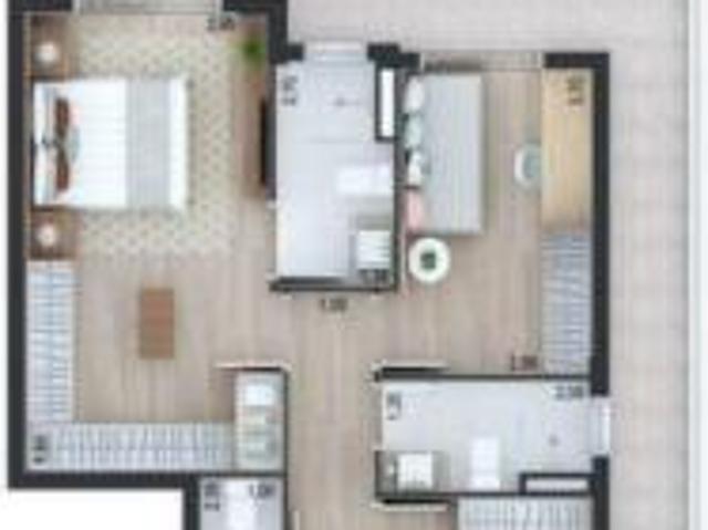 Apartamento Garden para Venda em Curitiba, Cabral, 3 dormitórios, 1 suíte, 3 banheiros, 2 vagas