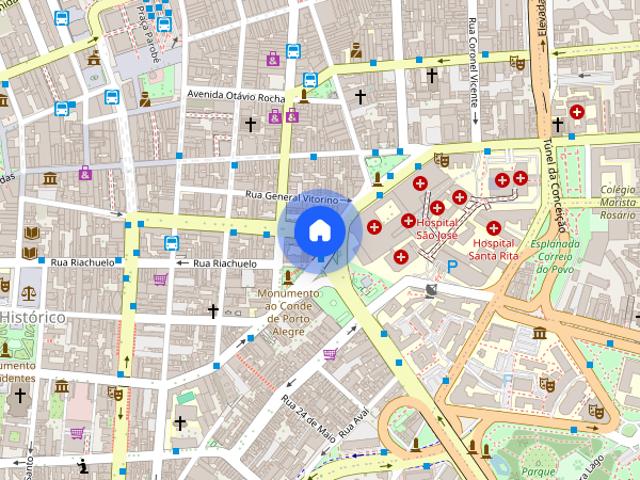 Apartamento Jk 1 Dorm Centro Histórico