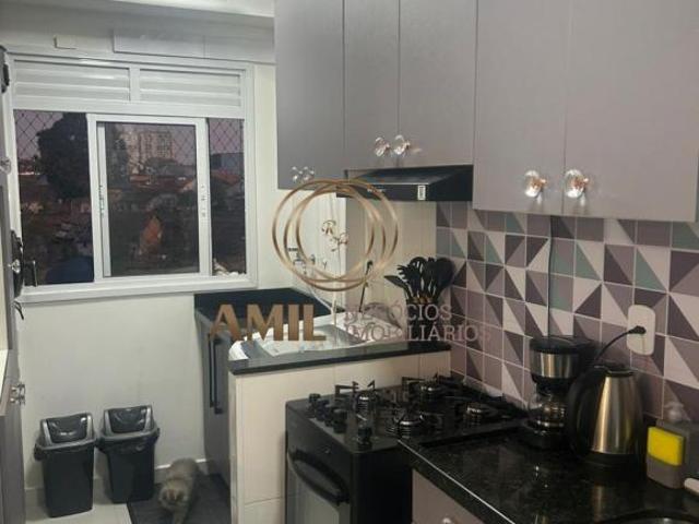 Apartamento Mobiliado, 2 dormitórios sendo 1 suíte, Ed. Sol Nascente, Santana, 60m², Vila Range