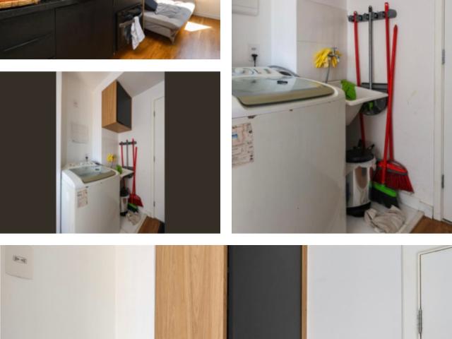 Apartamento Mobiliado com Piso de Madeira, Vila Nova