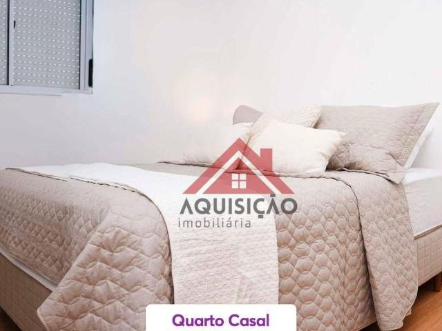 Apartamento Mobiliado Com 2 Dormitórios Para Alugar, 48 m² por R$2.643,00/mês Samambaia Sul Sam