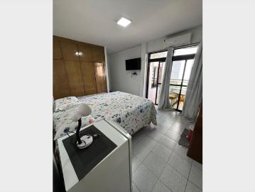Apartamento mobiliado completo Vista Mar Varanda 100m da Av. Beira Mar
