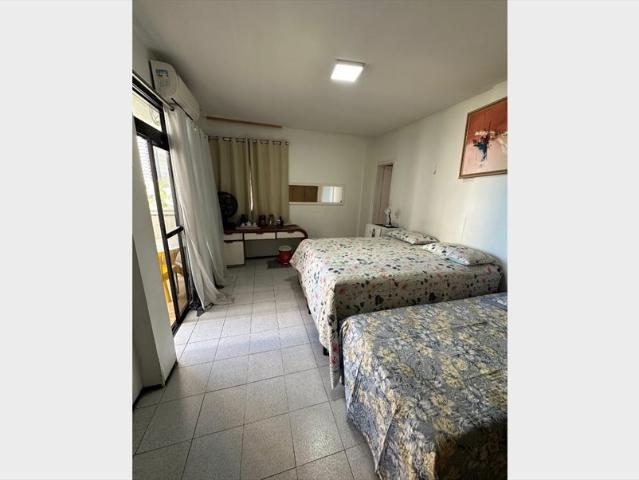 Apartamento mobiliado completo Vista Mar Varanda 100m da Av. Beira Mar
