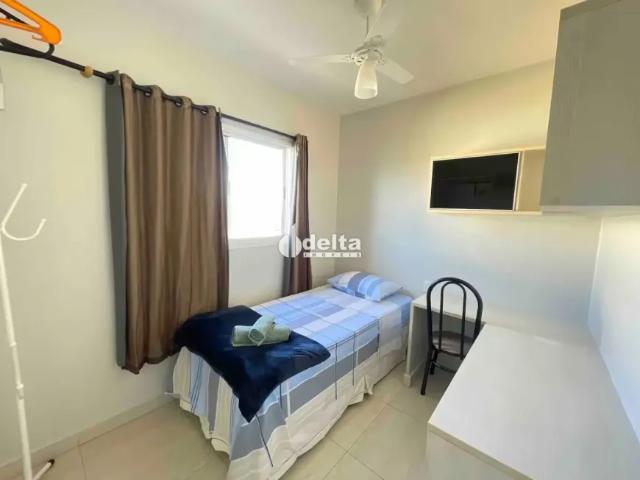 Apartamento mobiliado disponível para locação no bairro Daniel Fonseca em Uberlândia MG