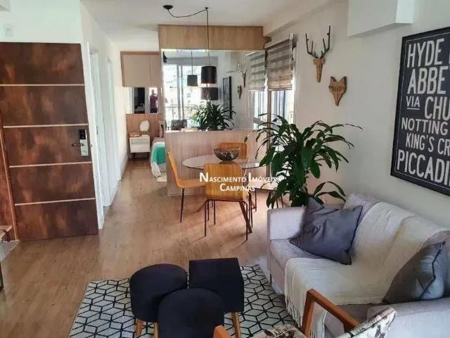 Apartamento Mobiliado e decorado à venda, 51 m² por R$ 758.000 Cambuí Campinas/SP