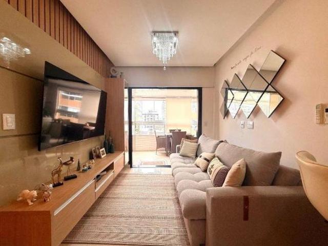 Apartamento mobiliado no bairro do Boqueirão em Praia Grande