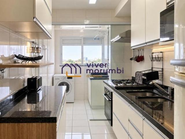 Apartamento mobiliado no Morumbi 85 m²