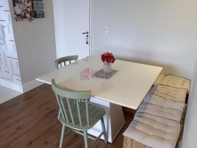 APARTAMENTO MOBILIADO PARA VENDA OU LOCAÇÃO NO CONDOMÍNIO ABITARE ECO CLUB JUNDIAÍ/SP