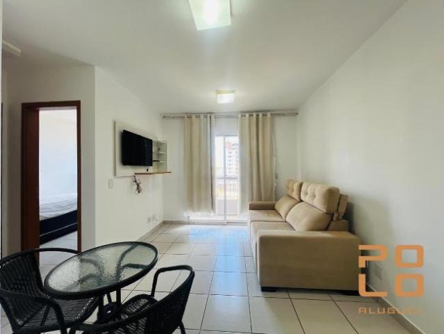 Apartamento mobiliado para alugar no Edifício Residencial Ilhas das Flores, no Setor Bueno, em Goiânia