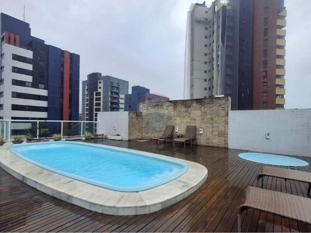 Apartamento Mobiliado Para Locação, 02 Dormitórios, Posição Sul, Em Manaíra, João Pessoa Pb