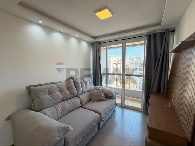 Apartamento mobiliado para locação no bairro Vila Candinha, condomínio Portal Solar das Mangabeiras