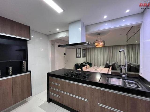 Apartamento Mobiliado Próximo Shopping Internacional 3 dormitórios 2 suítes com sacada gourmet