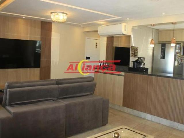 Apartamento moderno á venda 93m² | Cond. Helbor Patteo Bosque Maia Jd. São Paulo Guarulhos