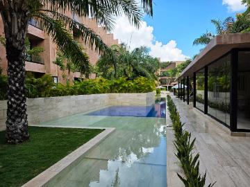 Apartamento moderno amueblado de 2 habitaciones en alquiler en Temozón Norte