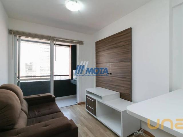 Apartamento na Vicente Machado Centro Curitiba PR, aluguel por R$ 1.900