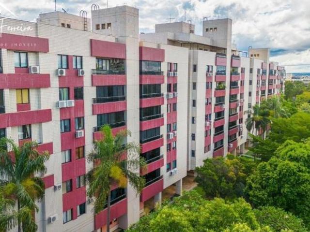 APARTAMENTO NA ASA NORTE 109 LINDÍSSIMO ! de Canto, Vista Livre, Vazado, 168m², 4 qts, DCE, 2 Vg