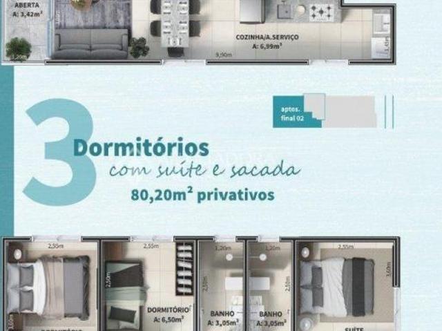Apartamento no bairro Centro