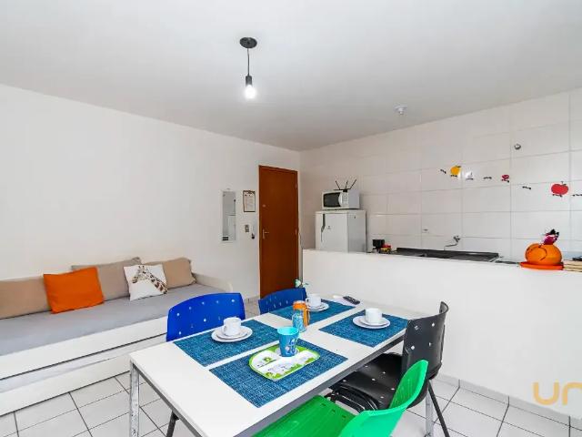 Apartamento no Cajuru de 64 m² com 1 quarto