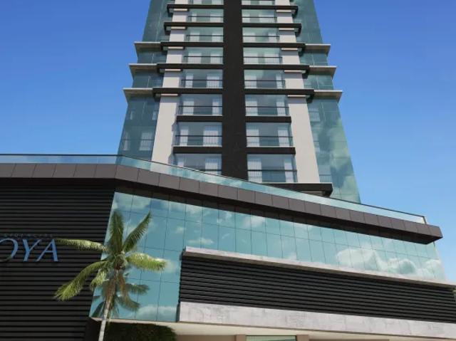 Apartamento no Centro de Brusque com 75 m² 2 suítes, piscina, salao de festas com 2 vagas de garagem