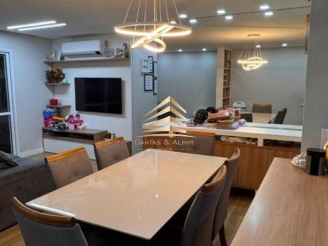 Apartamento no Condomínio Cidade Maia, 106m², 3 Dormitórios, 1 Suíte, 2 Vagas, Andar Alto
