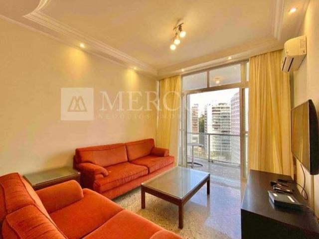 Apartamento no Guarujá, Pitangueiras, 2 Quartos, Sendo 1 Suíte e Sacada com Vista para o Mar Mercu