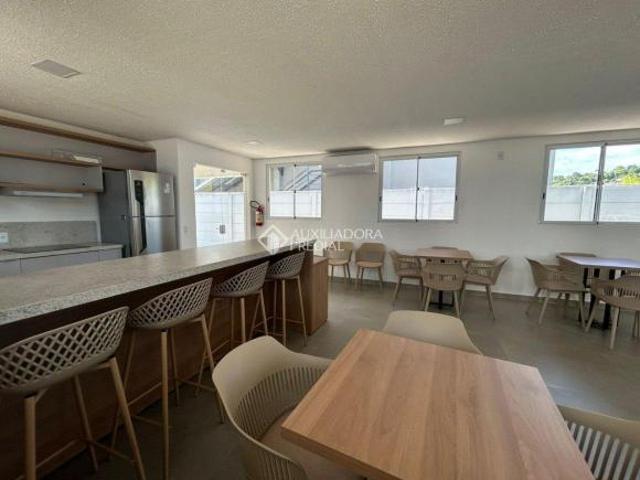 Apartamento no Operário/NH 2 dor. com sacada c/churr,garagem, cond.com piscina,s.festas, elevador