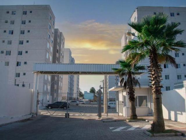 Apartamento no Residencial Hera, 2 dormitórios, garagem, aceita veículos na troc