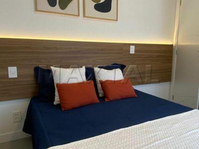 Apartamento novo mobiliado em Santana, de 35,49 m², com 1 quarto e móveis embutidos