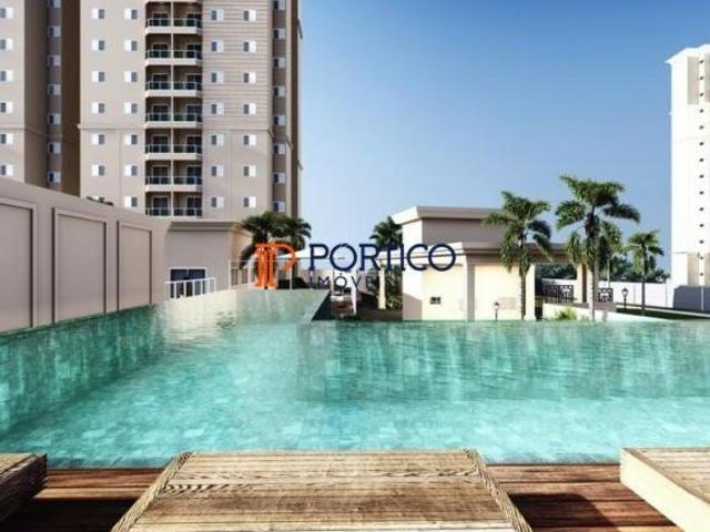 Apartamento novo na planta, em Paulínia SP, com 77m²