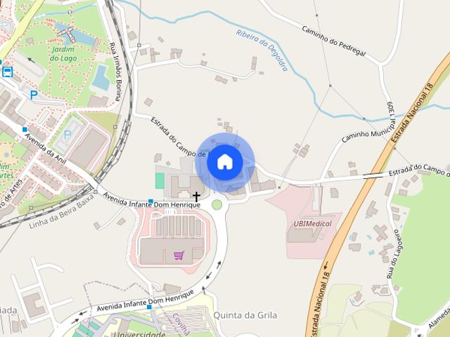 Apartamento novo com 2 quartos na Covilha