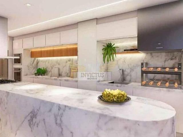 Apartamento Novo e Moderno com 3 Suítes para Comprar, 153m² Bairro Jardim, Santo André/SP