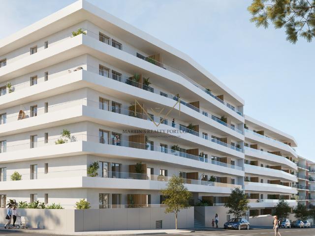 Apartamento Novo T3 no Seixal Baía com Vista Rio