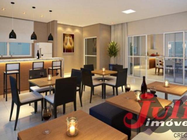 APARTAMENTO NOVO 2 DORMITÓRIOS, SENDO 1 SUÍTE, 1 VAGA BAIRRO CAMPESTRE SANTO ANDRÉ