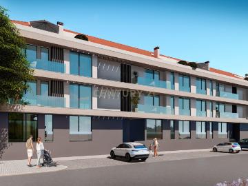 Apartamento NovoT2 Duplex com 2 Terraços e Vista Mar