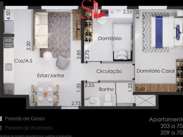 Apartamento Padrão Macerata venda Santa Maria RS