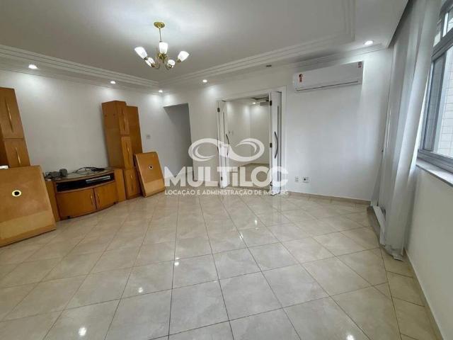 Apartamento Para Aluguel, 3 Quartos No Bairro Gonzaga Em Santos