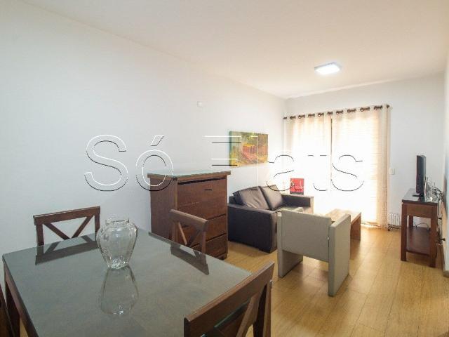 Apartamento para Aluguel com 1 quartos, 43 m² por R$ 3.200