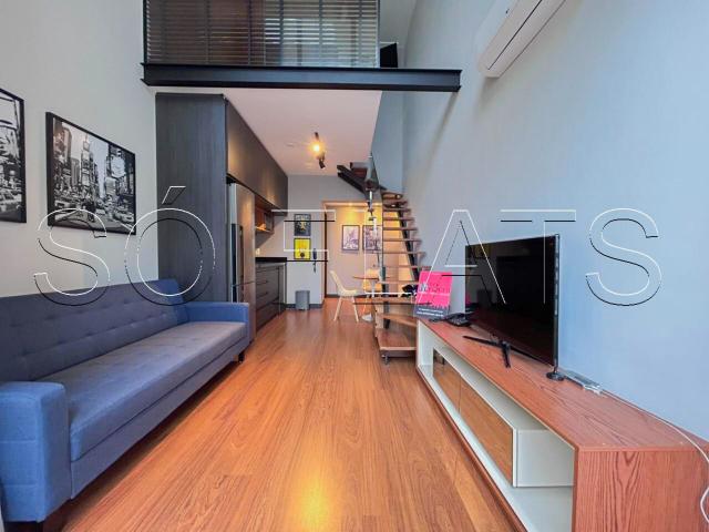 Apartamento para Aluguel com 1 quartos, 45 m² por R$ 4.990