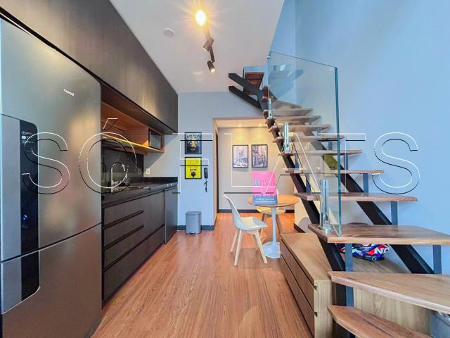 Apartamento para Aluguel com 1 quartos, 45 m² por R$ 4.990