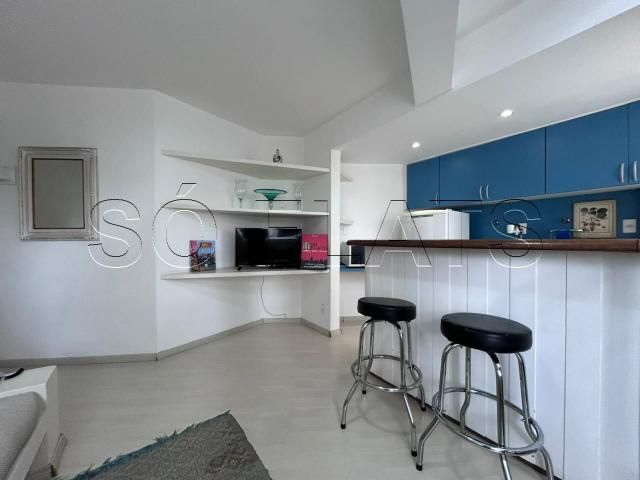 Apartamento para Aluguel com 1 quartos, 46 m² por R$ 2.916