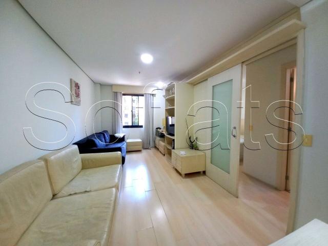 Apartamento para Aluguel com 1 quartos, 54 m² por R$ 4.763