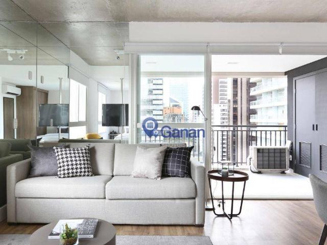 Apartamento para Aluguel com 1 quartos, 63 m² por R$ 4.800