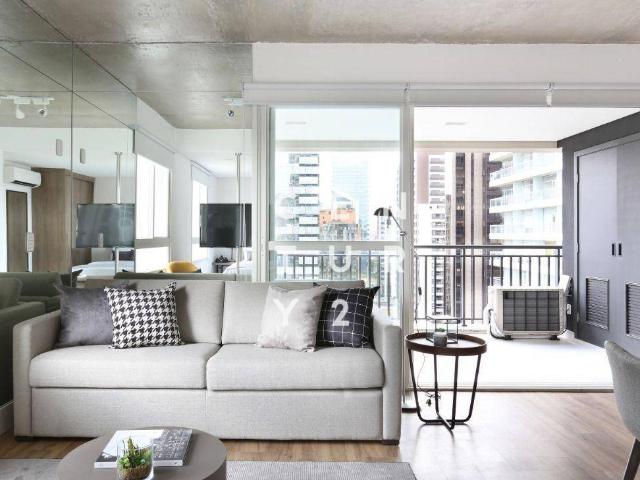Apartamento para Aluguel com 1 quartos, 64 m² por R$ 5.100